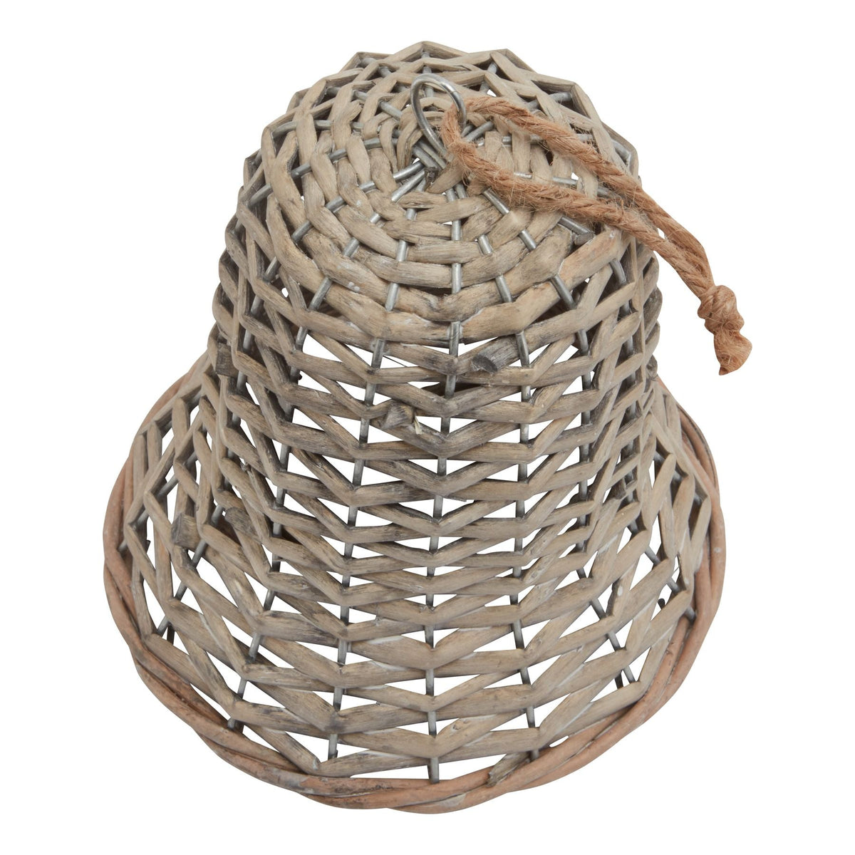 Large Wicker Bell Decoration Christmas Hanging Decoration