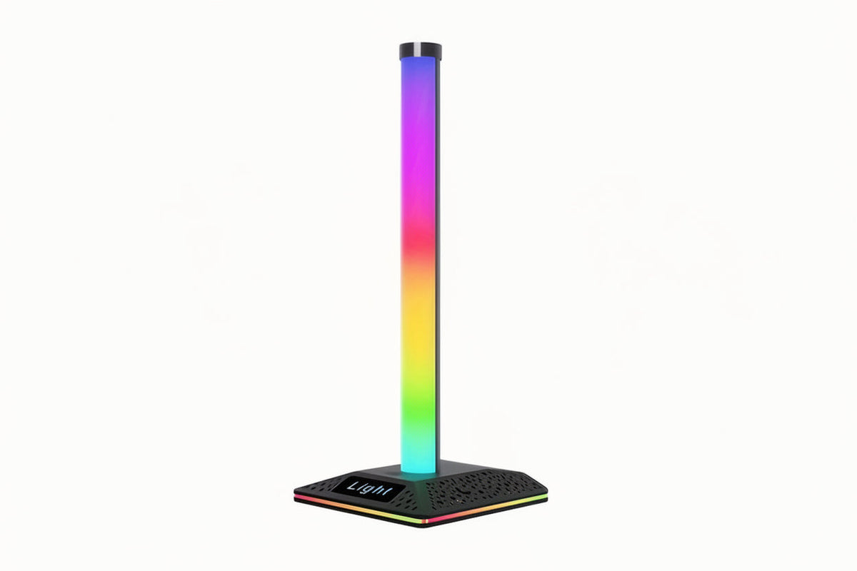 NNETM Gaming Atmosphere LED Light with Headphone Holder