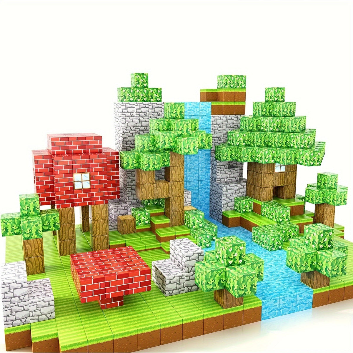Magnetic Building Adventure Set