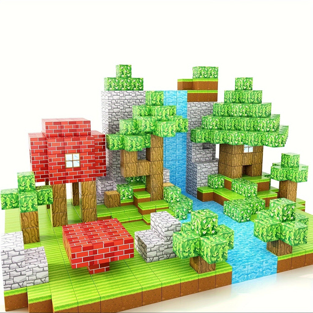 Magnetic Building Adventure Set