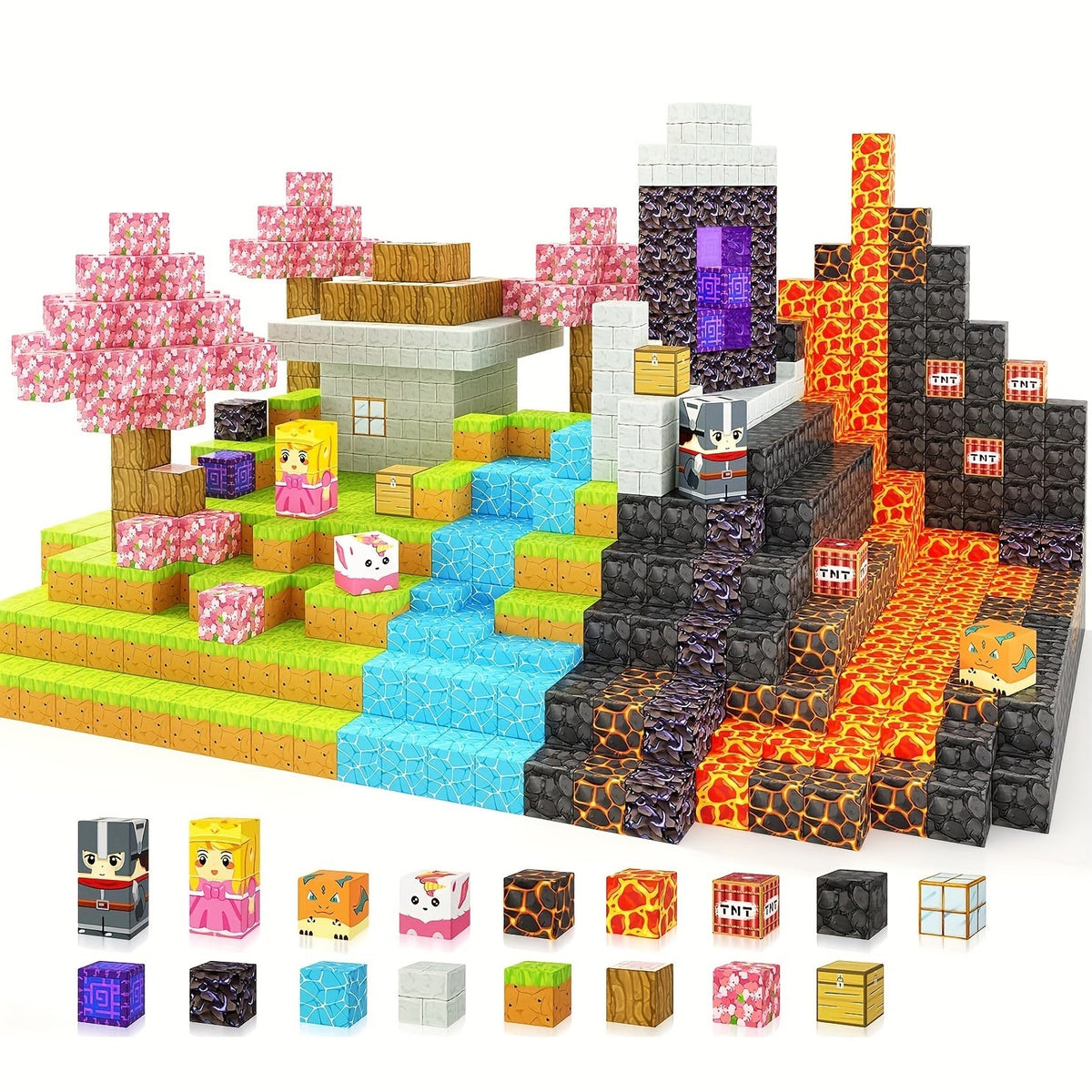 Magnetic Building Adventure Set
