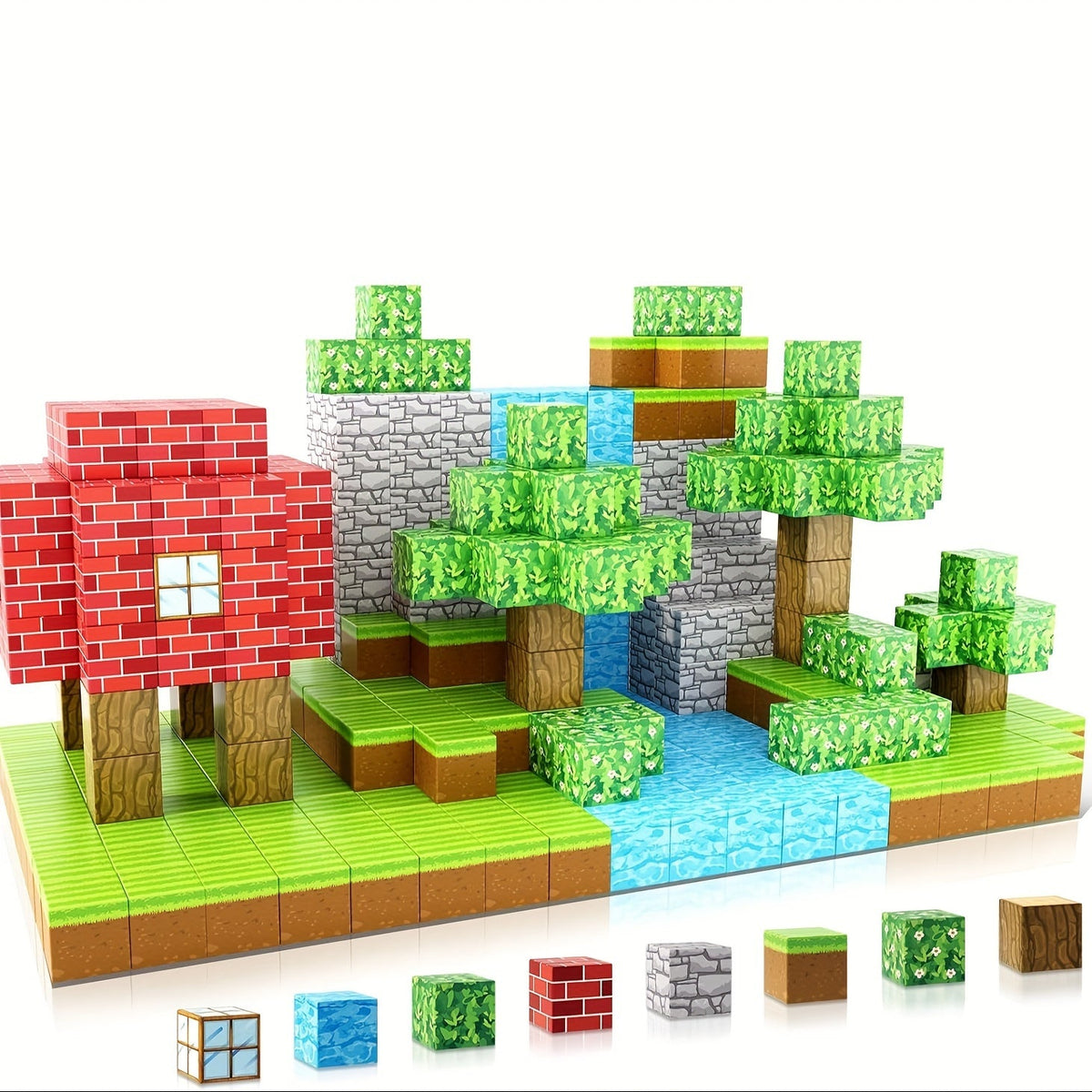 Magnetic Building Adventure Set