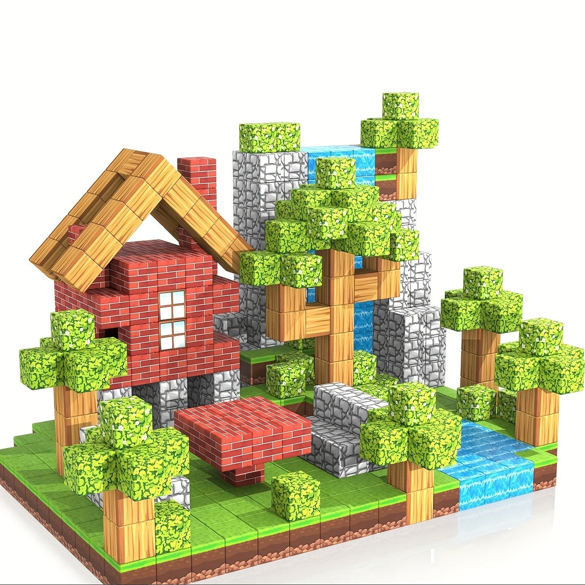 Magnetic Building Adventure Set