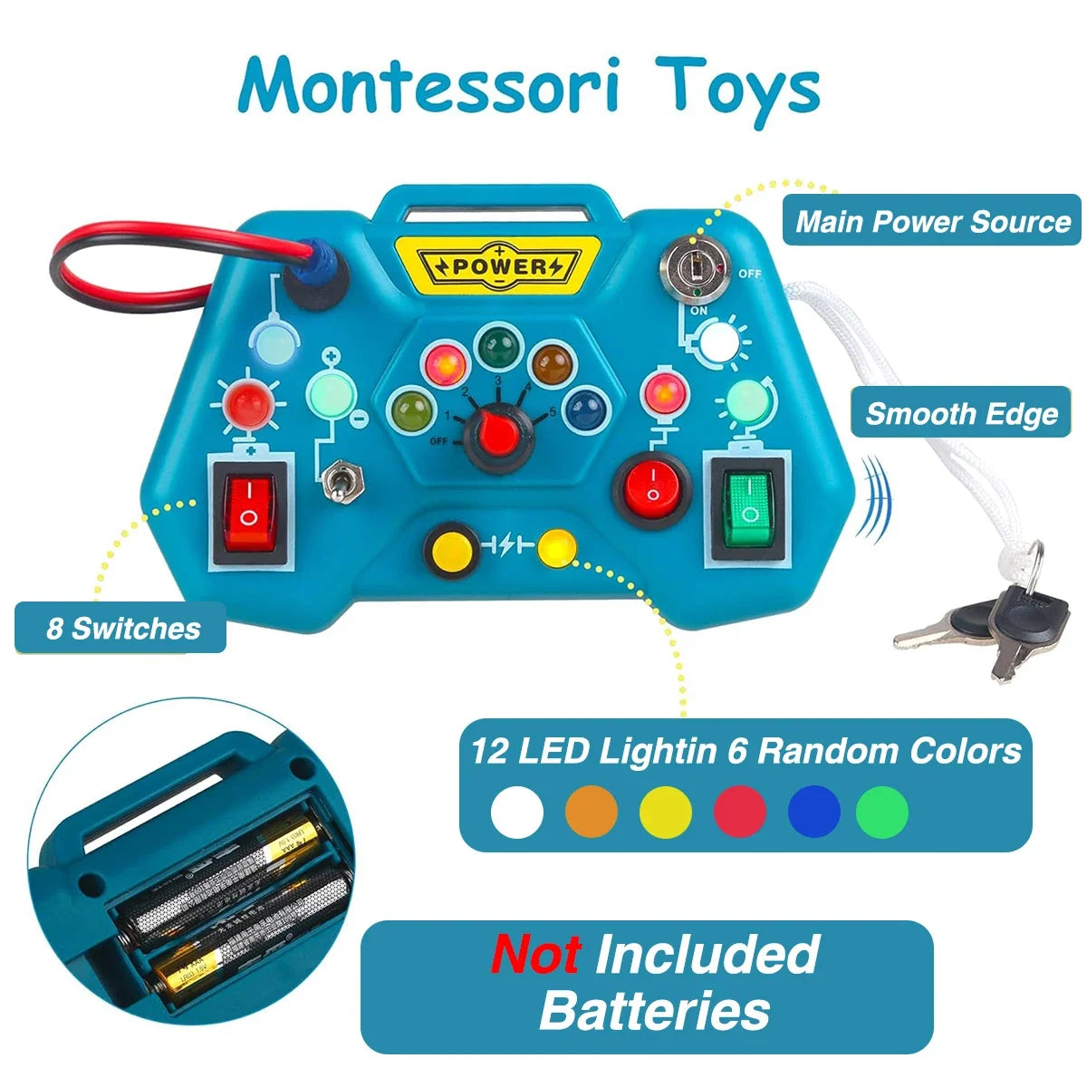 Montessori Sensory Busy Board