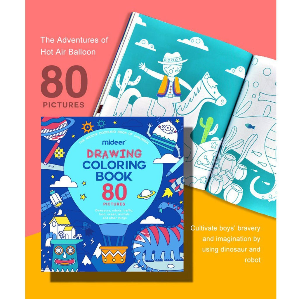 Drawing Coloring Book For Boy
