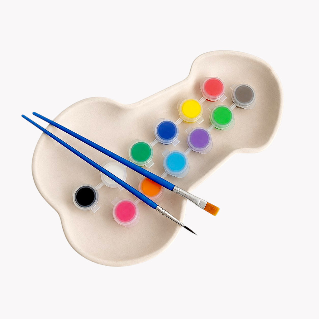 DIY Ceramic Penis Plate Paint Kit for Bachelorette Parties